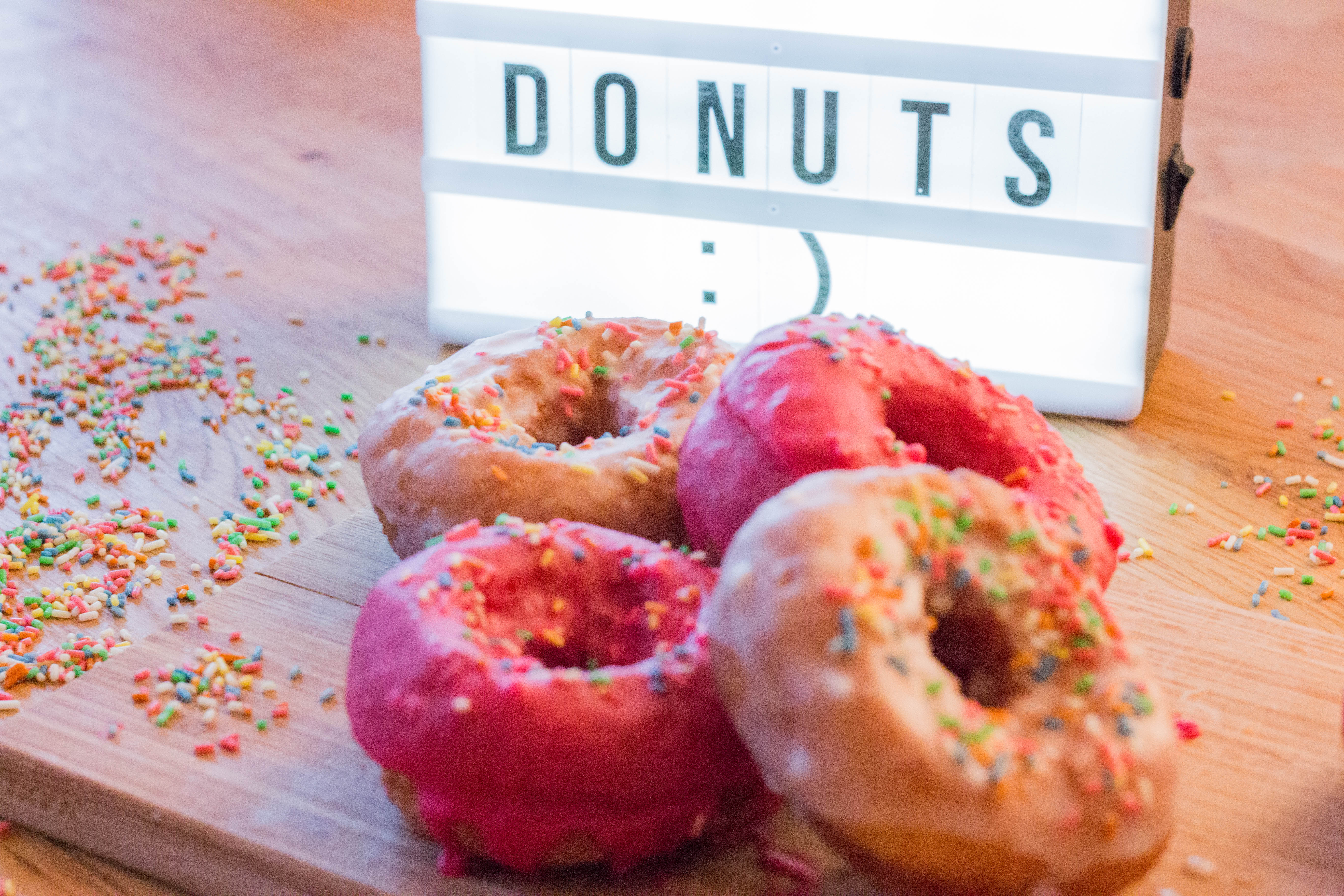 Fertige Donuts