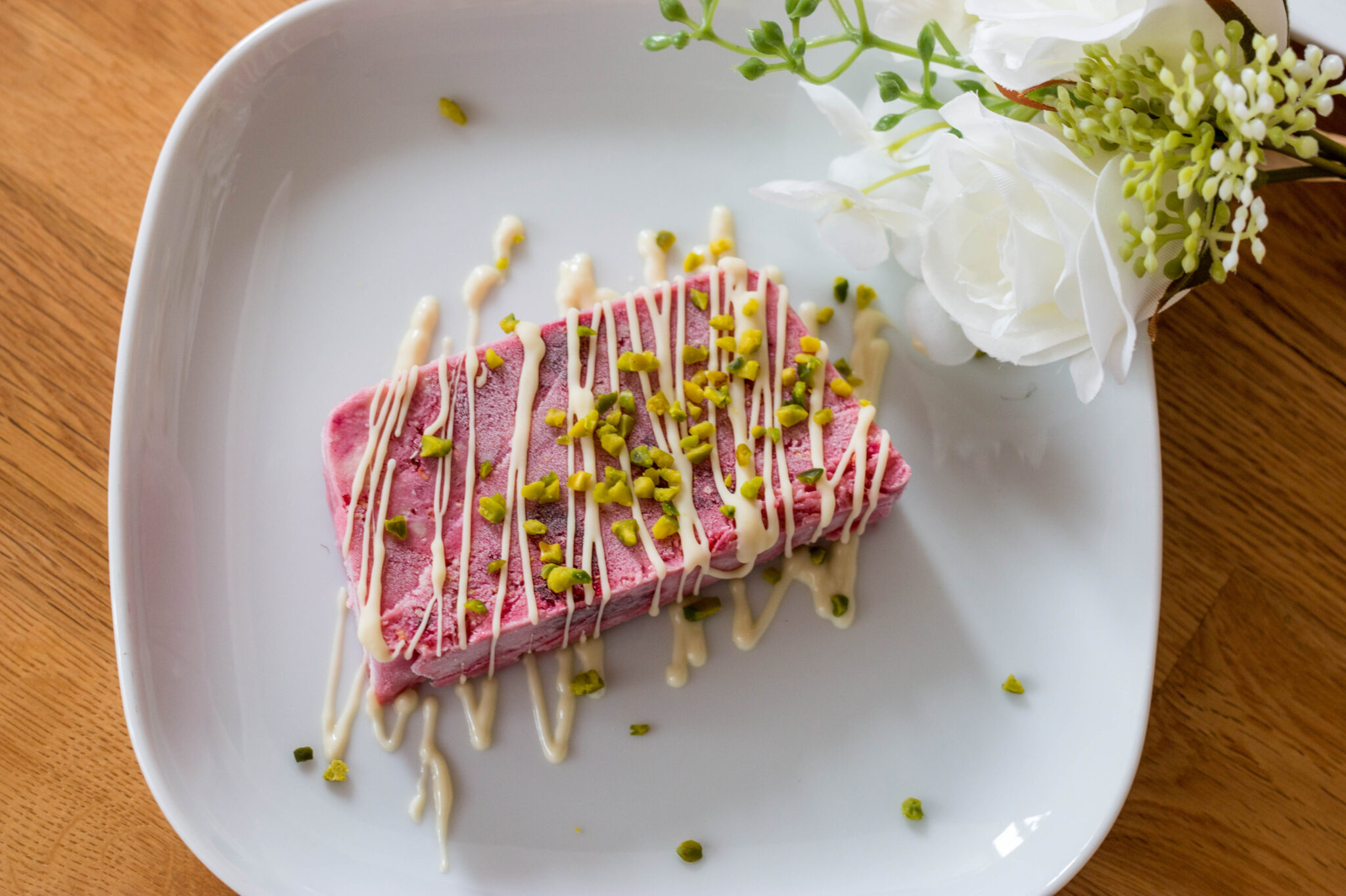 Himbeerparfait Rezept, Himbeerparfait Auf Himbeersauce Rezept